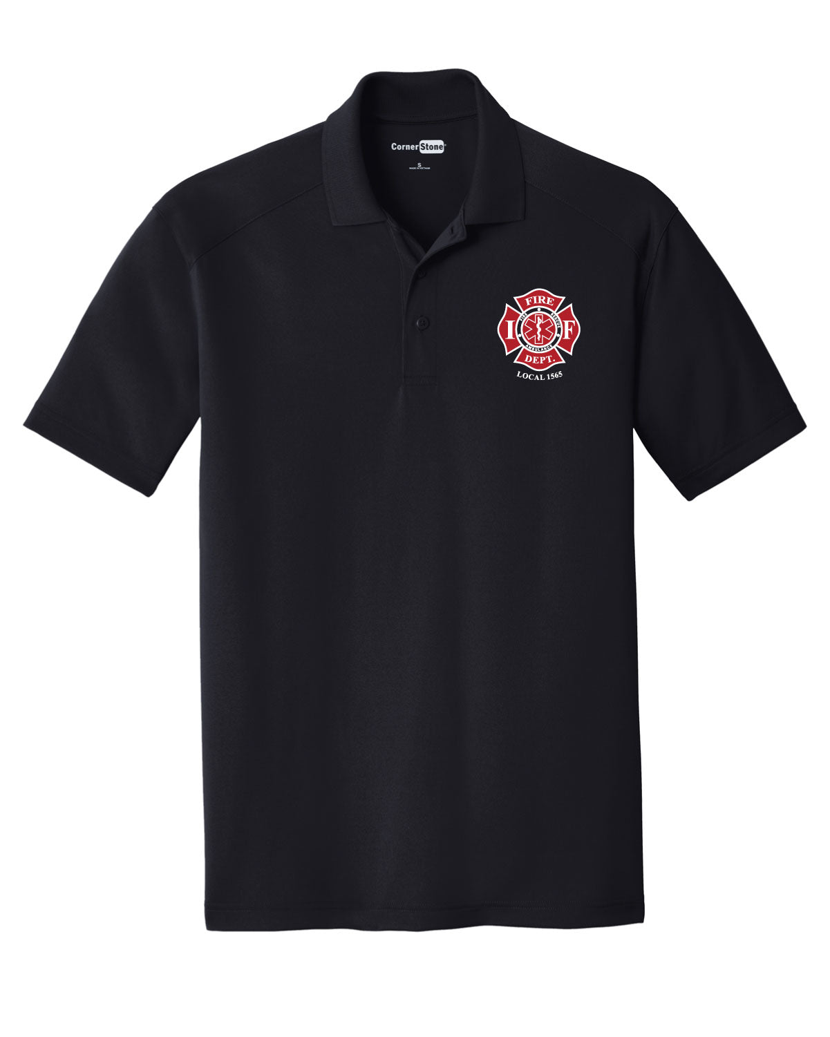 IFFD Local 1565 - CS418 CornerStone® Select Lightweight Snag-Proof Polo