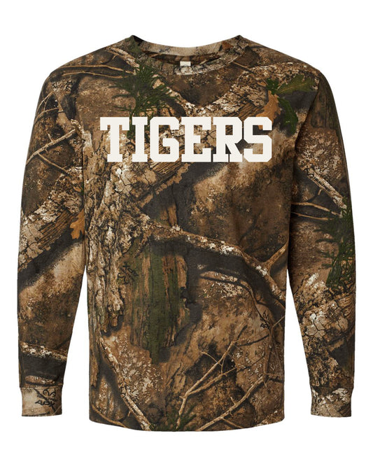 Idaho Falls High School - Code Five - Realtree® Camo Long Sleeve T-Shirt