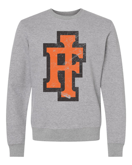 Idaho Falls High School - J. America - Unisex BTB Fleece Crewneck Sweatshirt