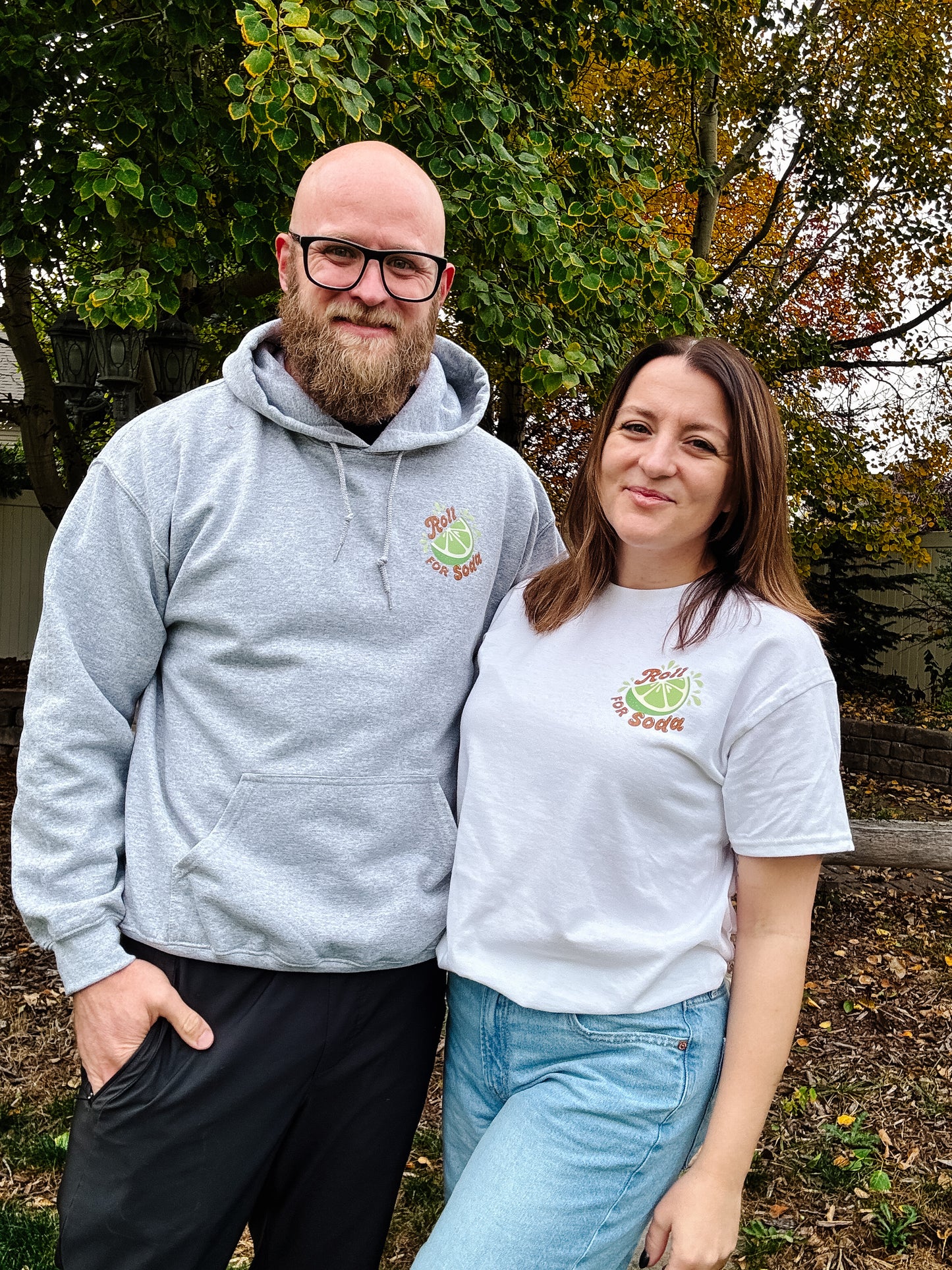 Roll for Soda - Lime - BASIC Fleece HOODIE