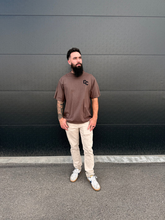 Christ Crew - Circle Logo - Embroidered and Printed - Shaka Heavyweight Tee - SHGD