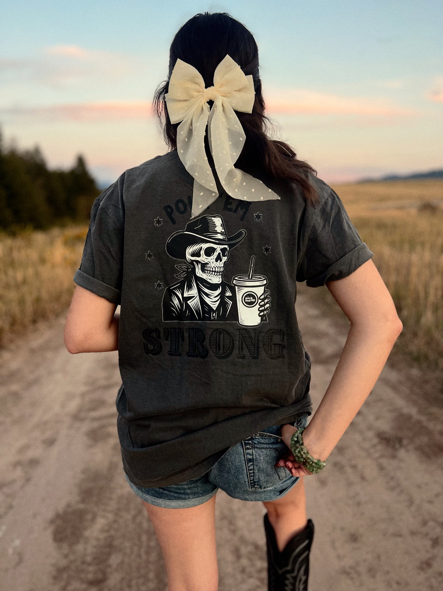 Pick Me Up - Pour 'Em Strong - Comfort Colors Tee