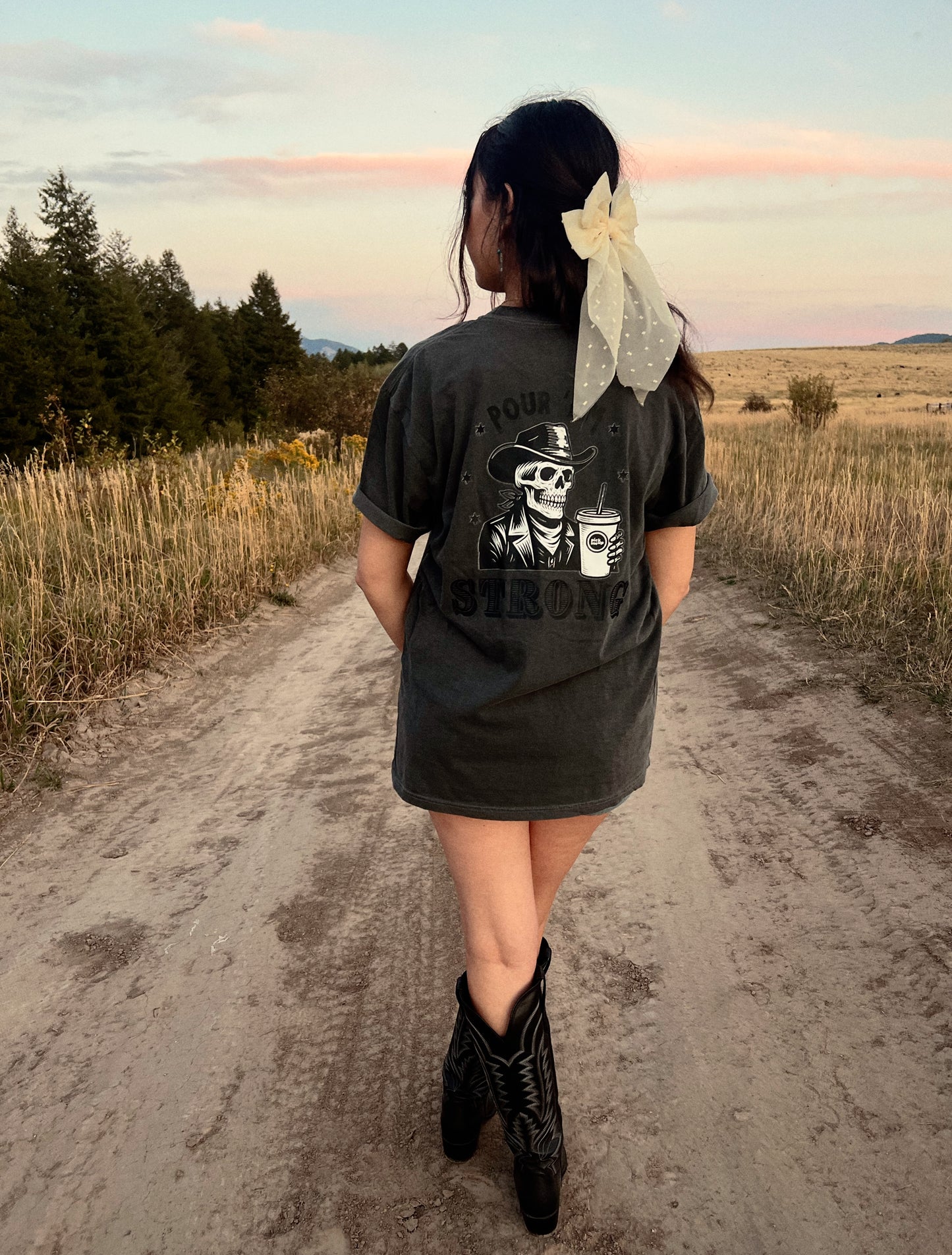 Pick Me Up - Pour 'Em Strong - Comfort Colors Tee