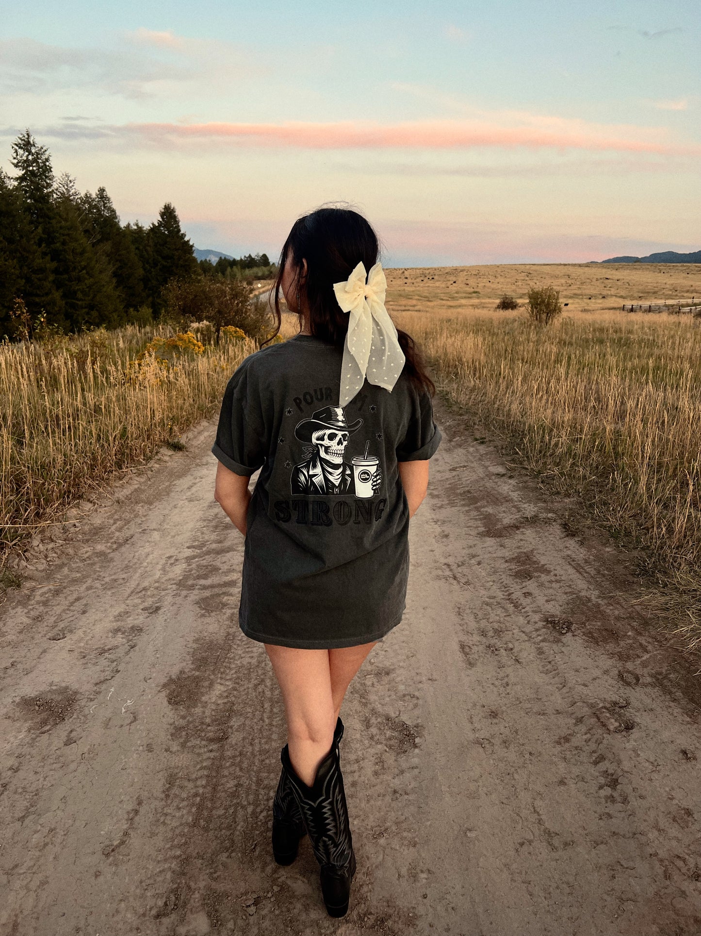 Pick Me Up - Pour 'Em Strong - Comfort Colors Tee
