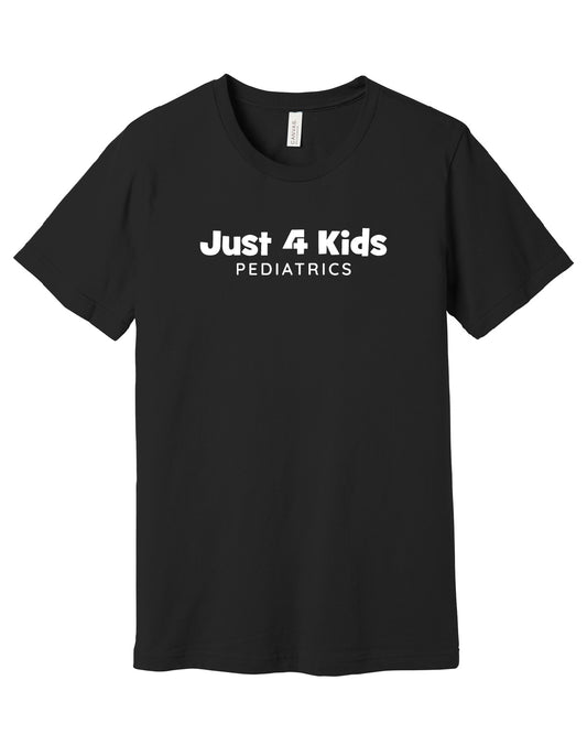 Just 4 Kids - White Printed Design - Bella Canvas Tee - 3301