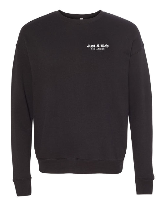 Just 4 Kids - White Printed Design - Bella Canvas Sweatshirt - 3945