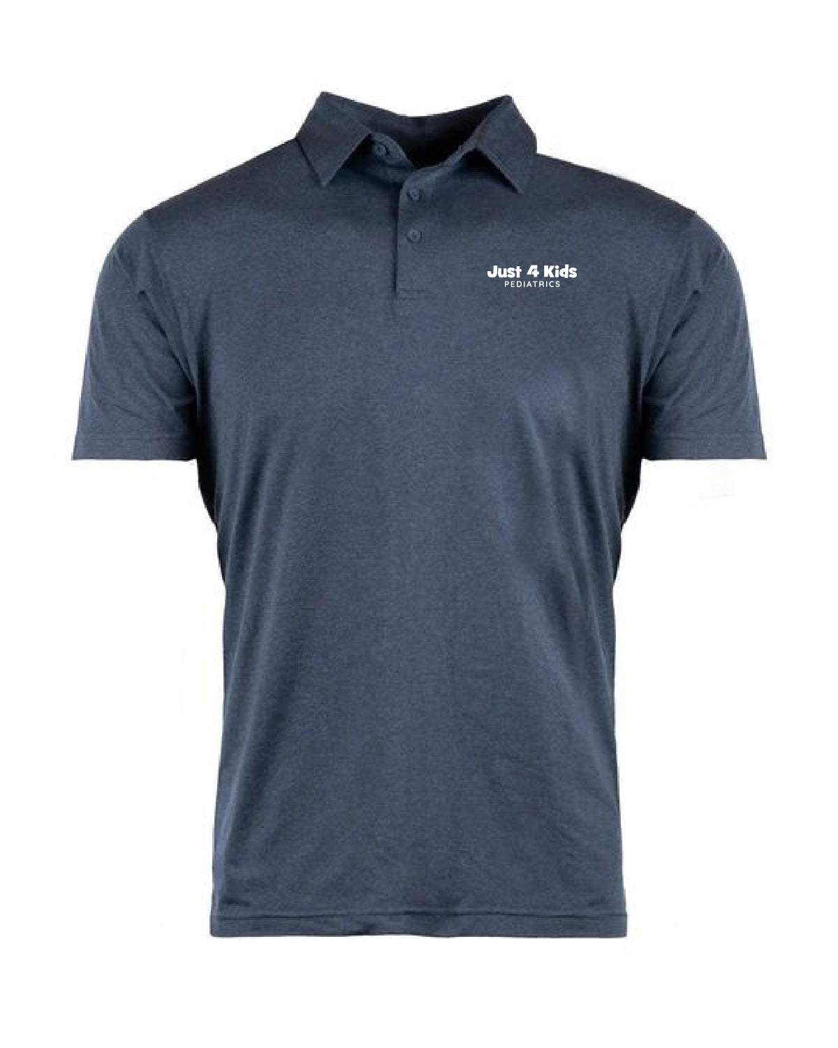 Men's Burnside Polo - Printed or Embroidered White Design