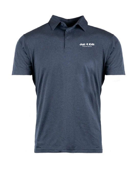 Just 4 Kids - Printed or Embroidered White Design - Men's Burnside Polo - B0900
