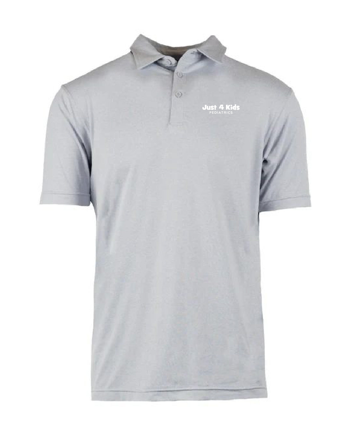Men's Burnside Polo - Printed or Embroidered White Design