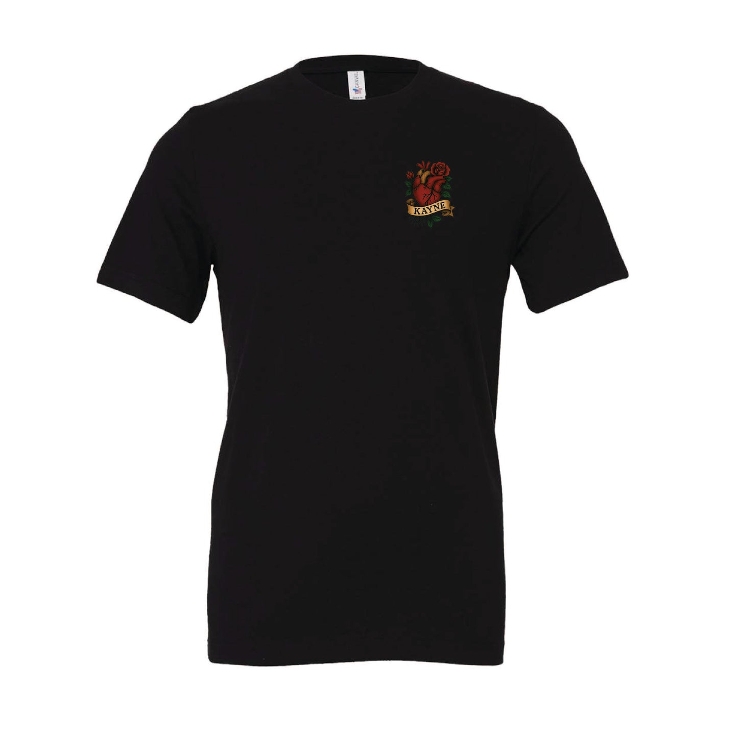 Kayne Strong - With Rose - Adult Bella Canvas Tee
