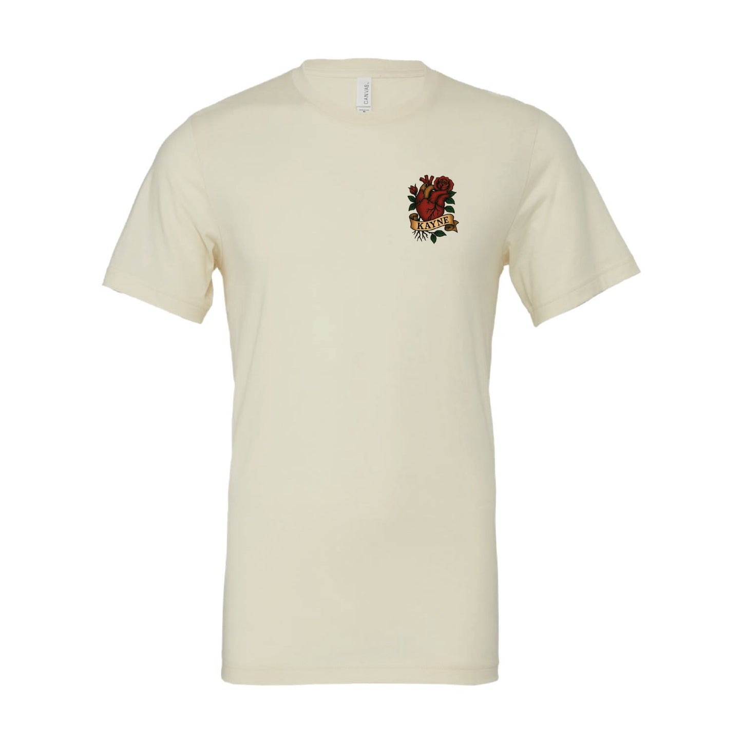 Kayne Strong - With Rose - Adult Bella Canvas Tee