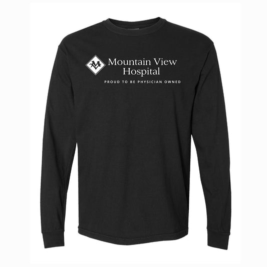 Mountain View (full size) - LONG SLEEVE Comfort Colors Tee