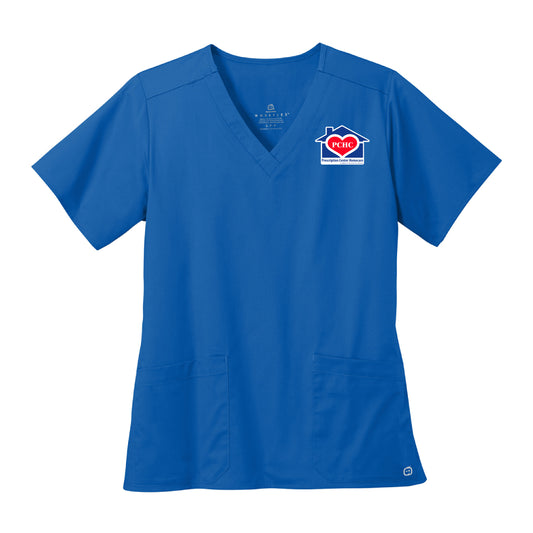 PCHC (Prescription Center Homecare) - Standard Scrubs Women's WorkFlex V-neck Top