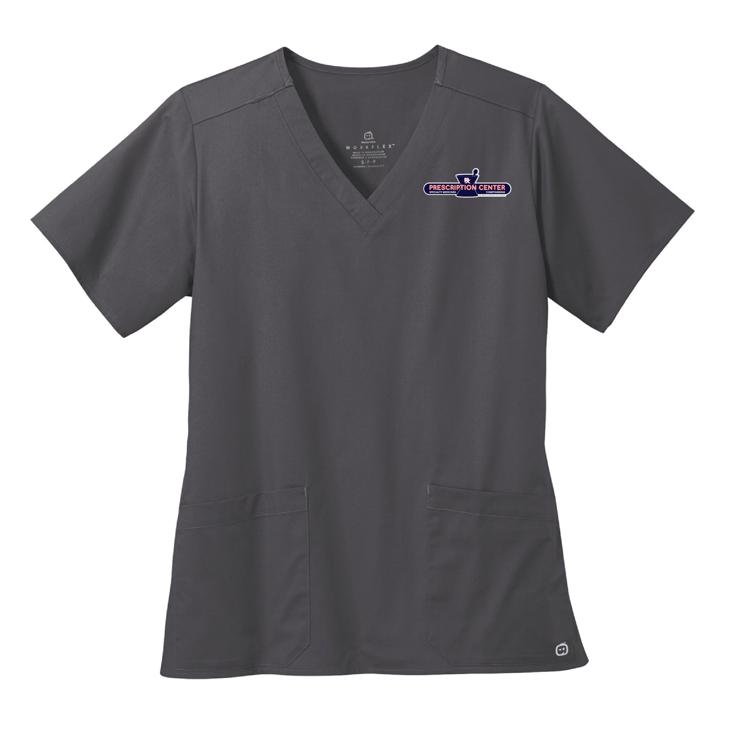 PCSMC (Prescription Center Specialty Medicines Compounding) - Standard Scrubs Women's WorkFlex V-neck Top