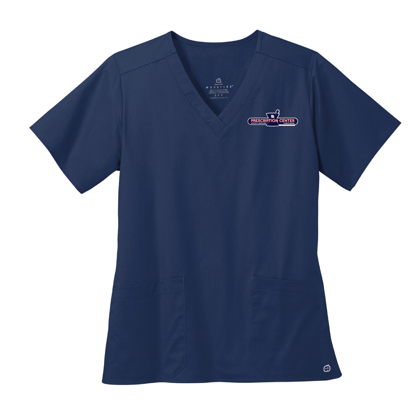 PCSMC (Prescription Center Specialty Medicines Compounding) - Standard Scrubs Women's WorkFlex V-neck Top