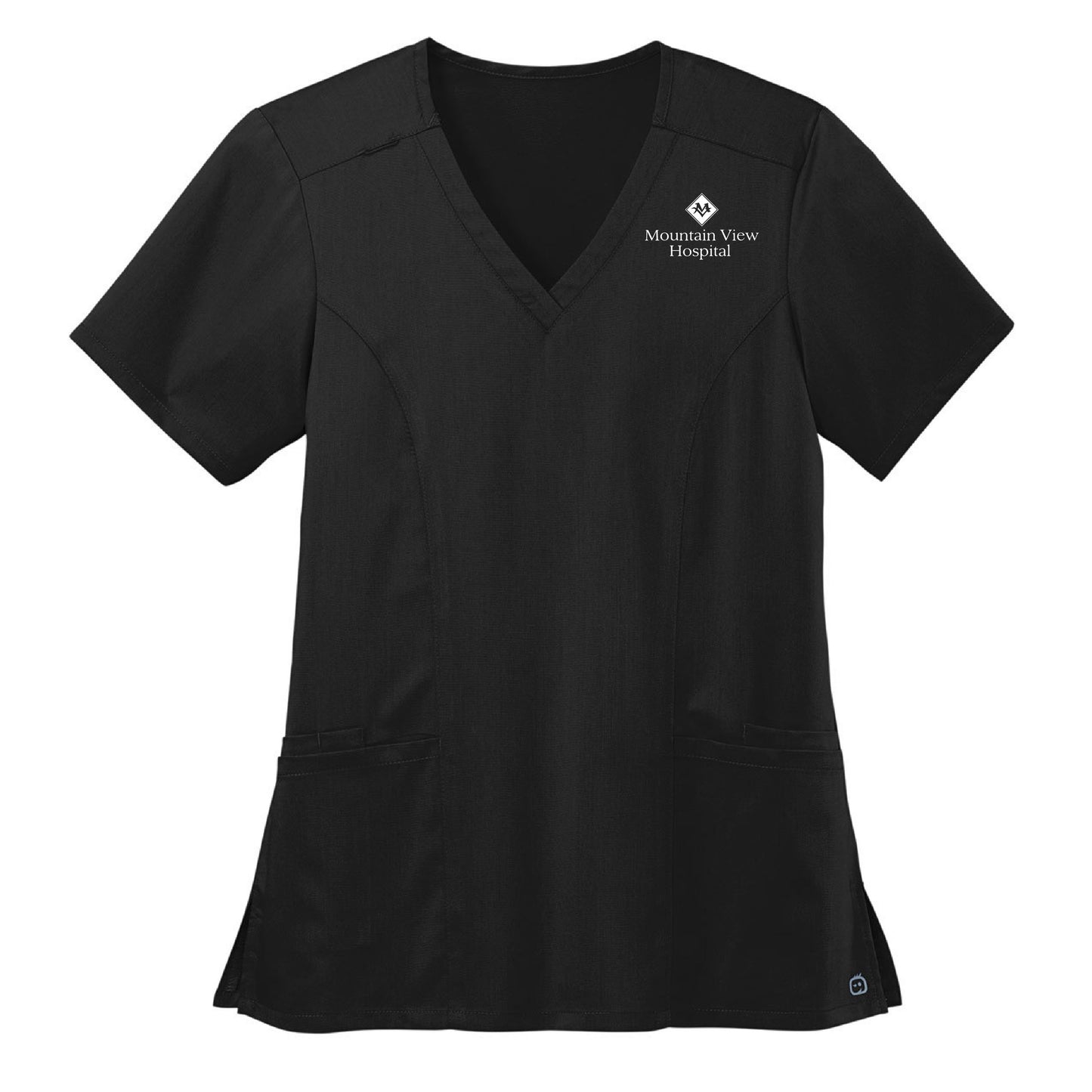 Mountain View Hospital - PREMIUM Scrubs Women's Premiere Flex V-neck Top