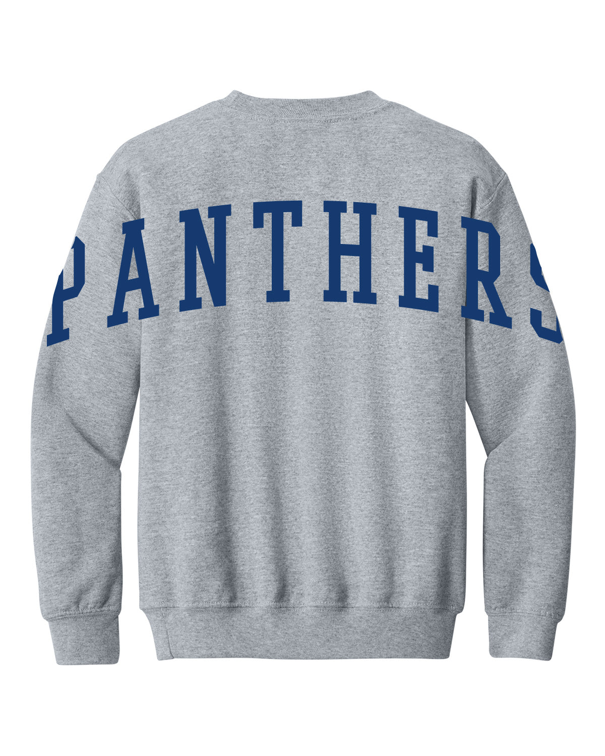West Jefferson High School x VAST Apparel - Youth Gildan Crewneck - Panther front - Oversized PANTHERS back
