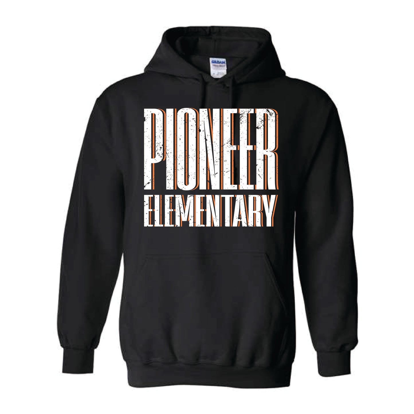 Pioneer Elementary - Condensed - Black Hoodie