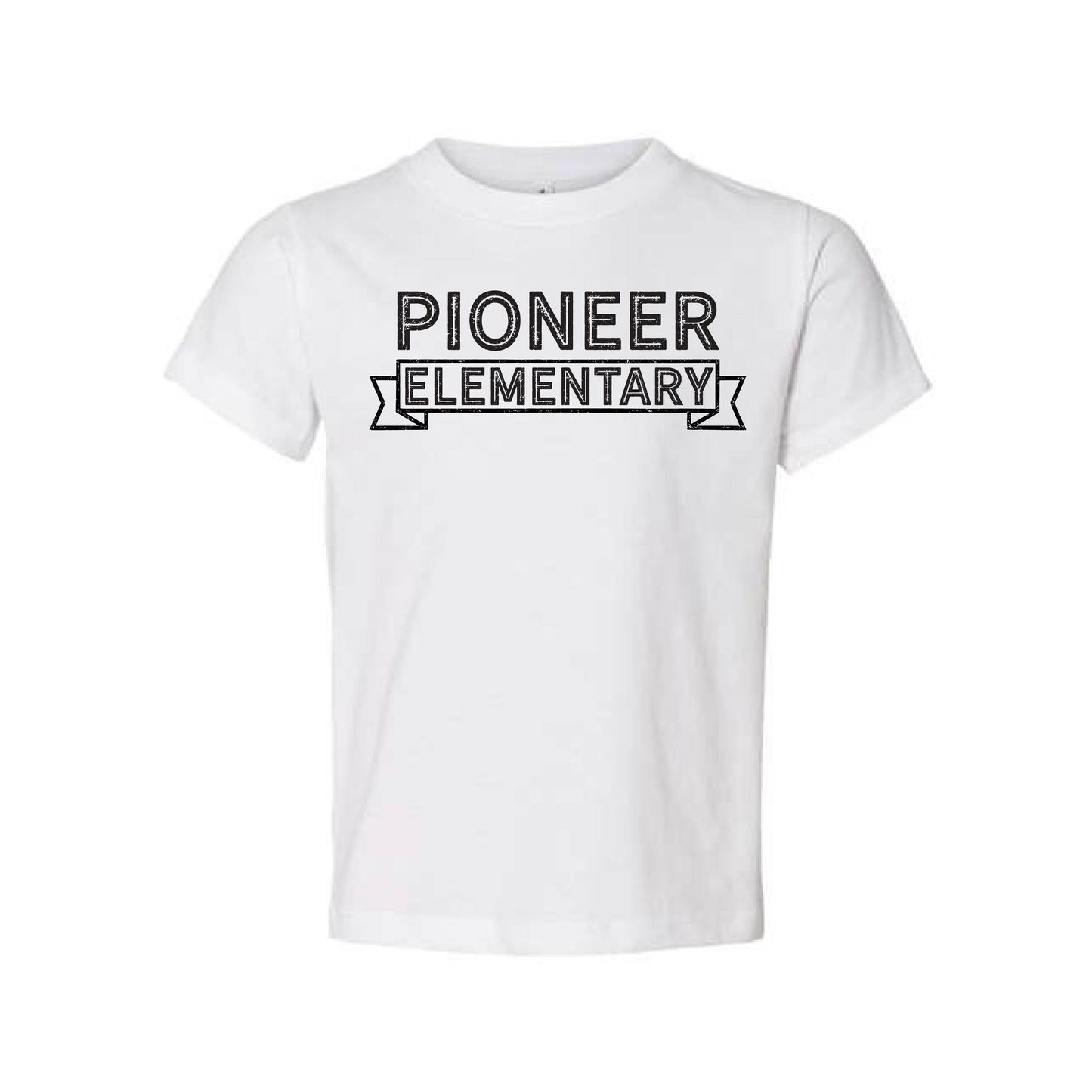 Pioneer Elementary - Banner - Child Tee