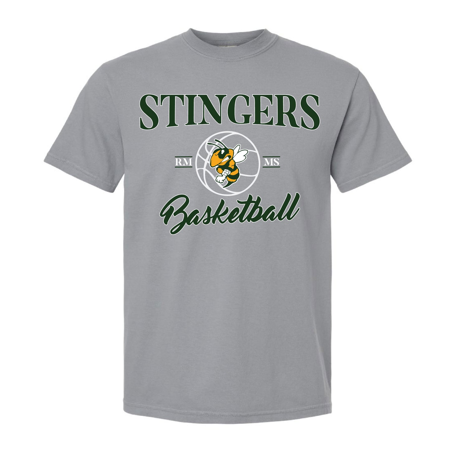 Stingers Basketball BEE Ball - Comfort Colors Tee
