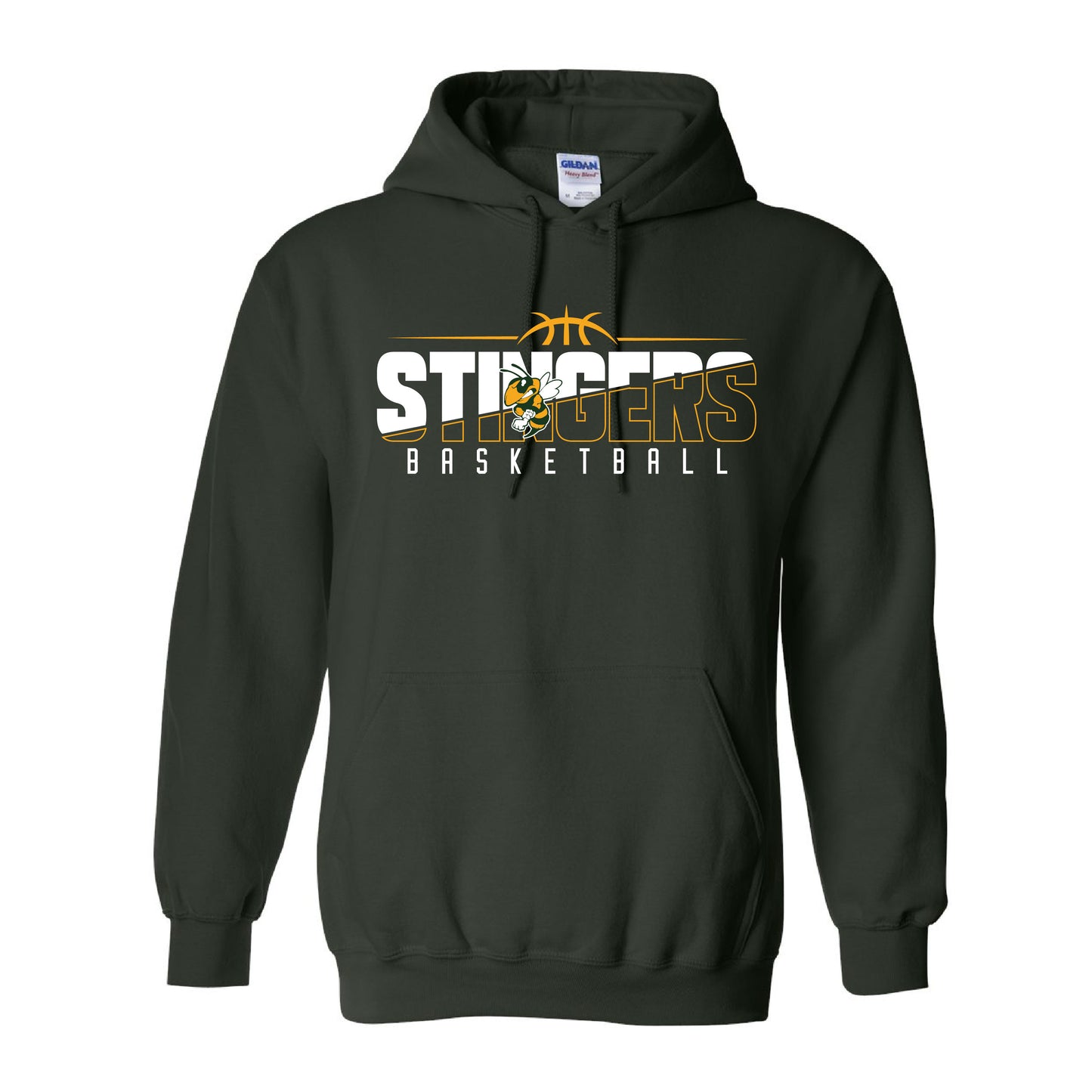 STINGERS (split) Basketball - Gildan Heavyweights (Crewneck or Hoodie)