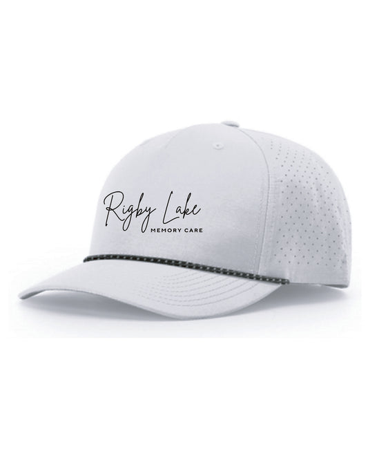 Rigby Lake Memory Care - Embroidered Logo - Richardson Rope Snapback - 355