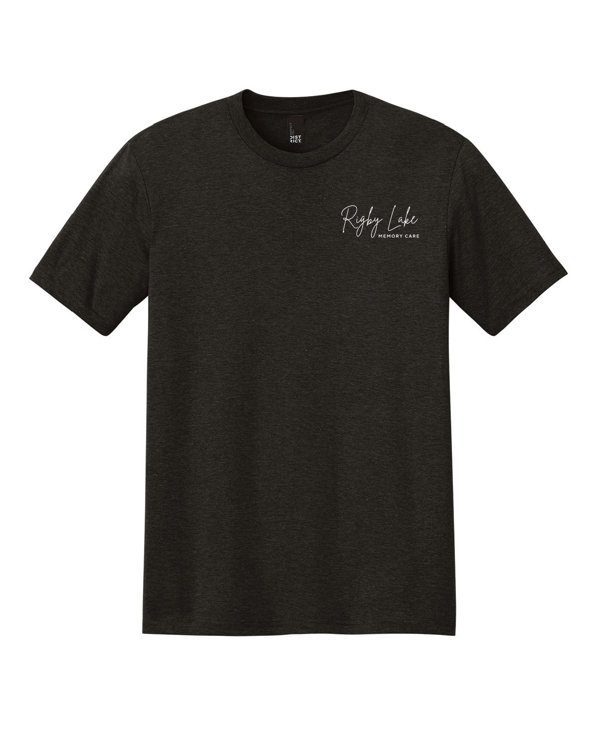 Rigby Lake Memory Care - Printed Logo - District Tri Blend Tee - DM130
