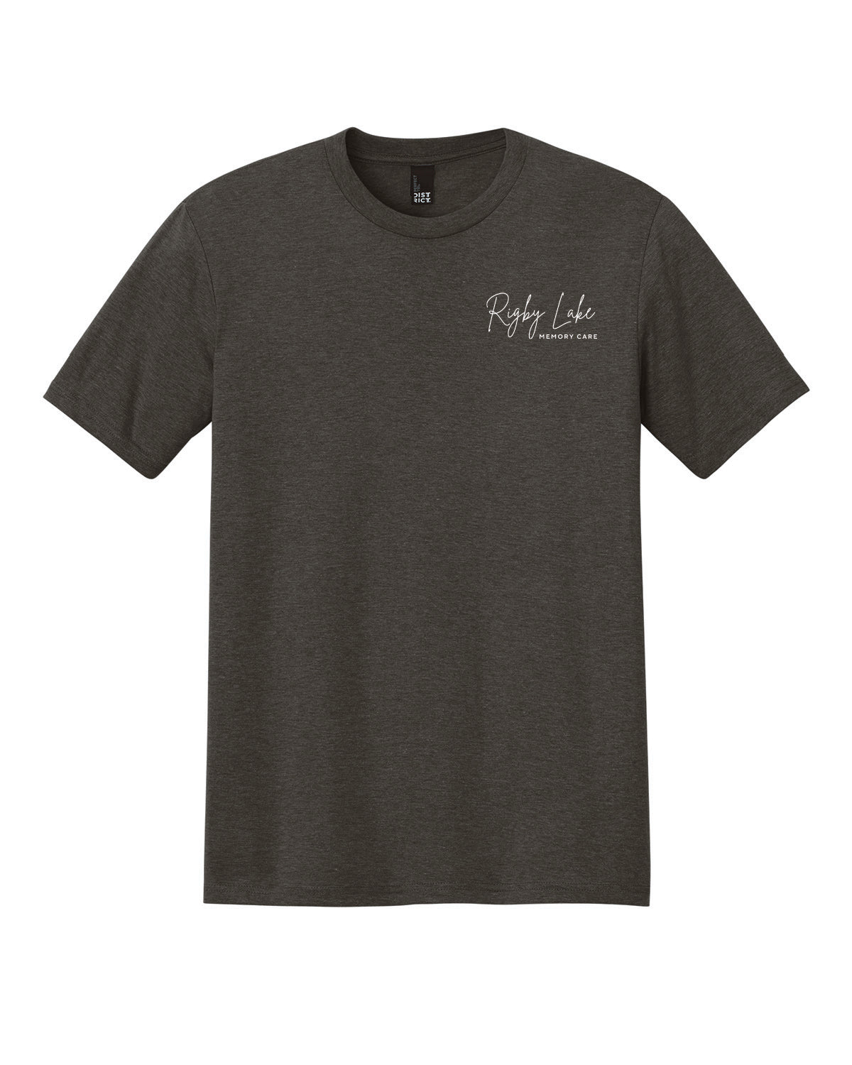 Rigby Lake Memory Care - Printed Logo - District Tri Blend Tee - DM130