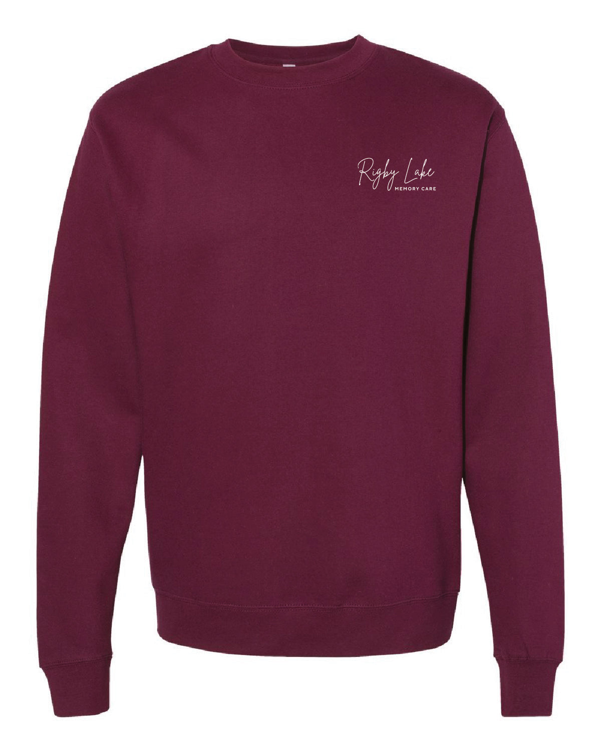 Rigby Lake Memory Care - Printed Logo - Independent Trading Crewneck - SS3000