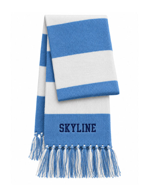 Skyline High School x VAST Apparel - Embroidered Scarf STA02 - SKYLINE