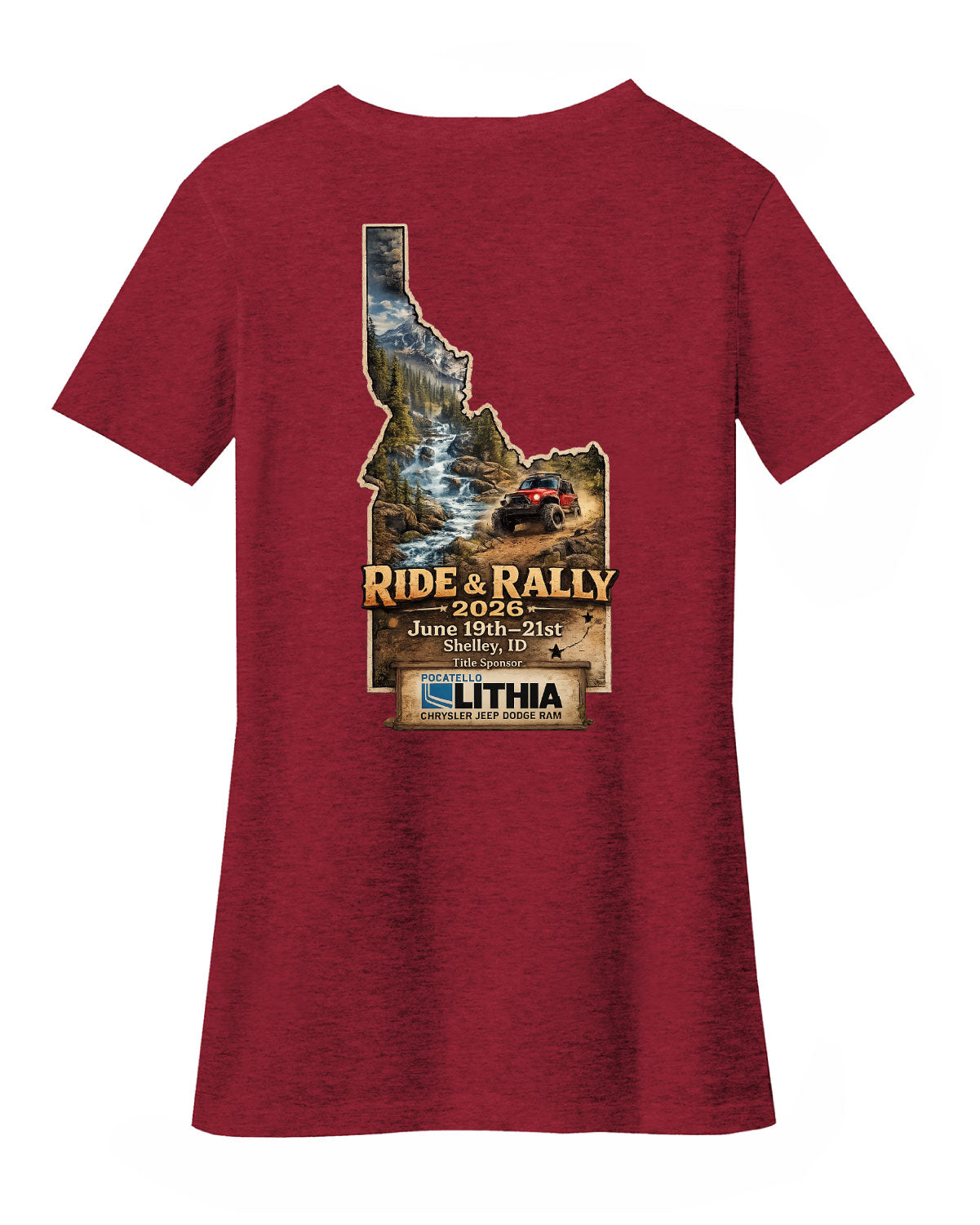SRO - District® Women’s Perfect Blend® CVC V-Neck Tee