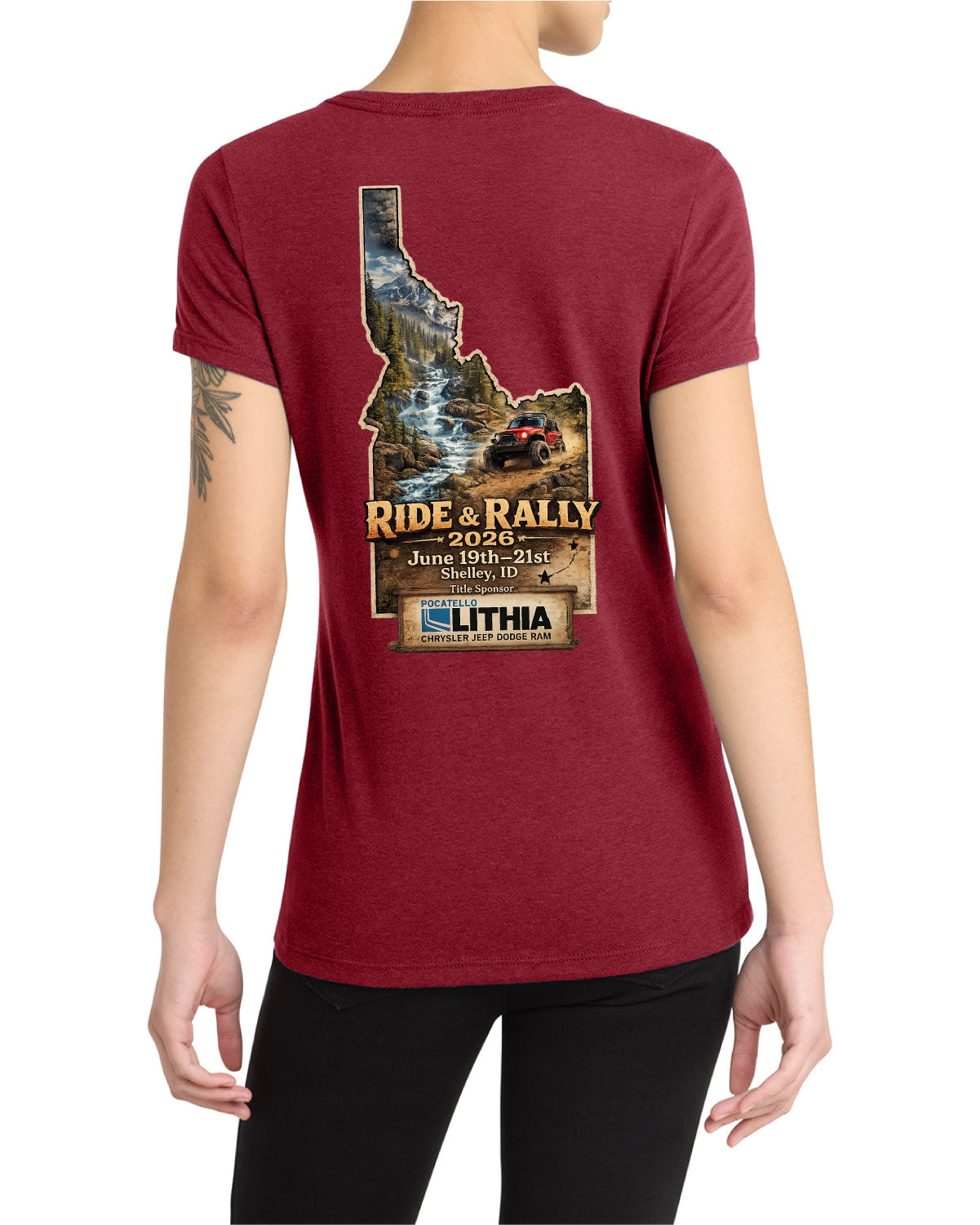 SRO - District® Women’s Perfect Blend® CVC V-Neck Tee