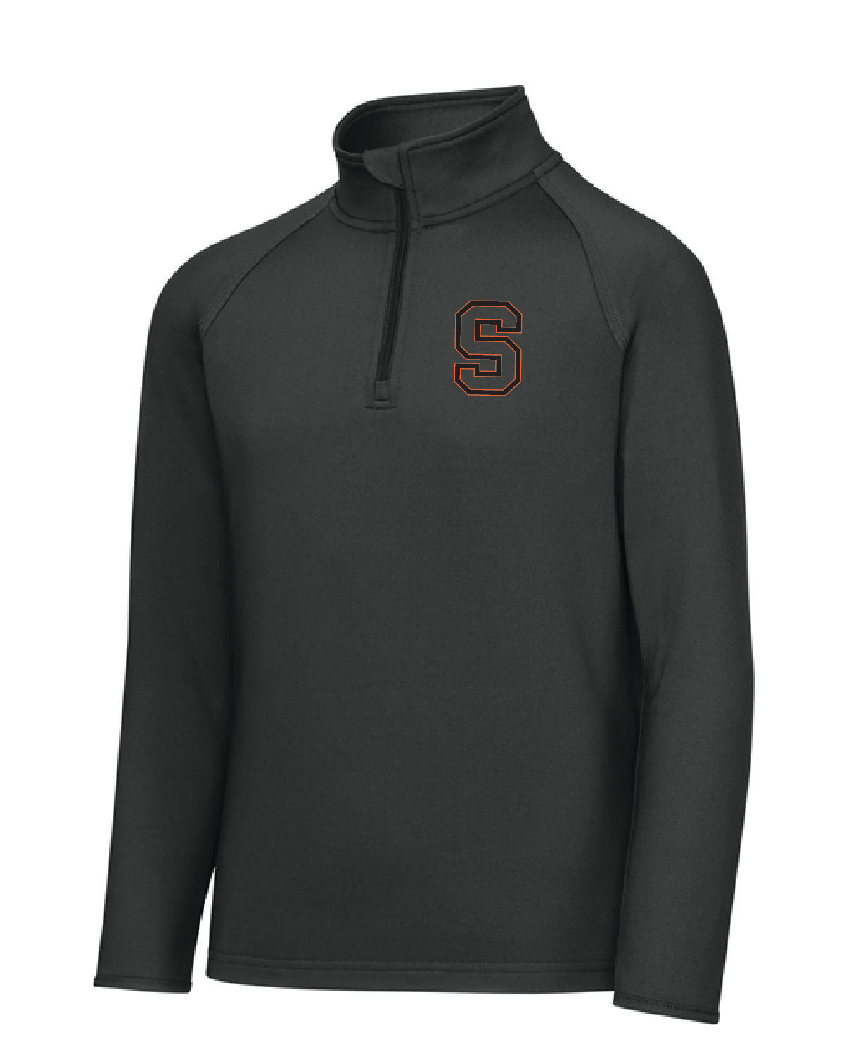 Salmon Schools - Embroidered - Pocket S - Sport-Tek Youth 1/4 Zip YST850