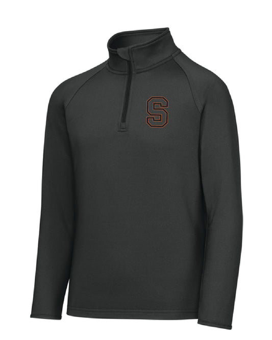 Salmon Schools - Embroidered - Pocket S - Sport-Tek Youth 1/4 Zip YST850