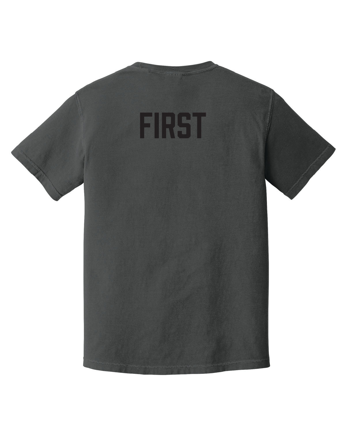 Salmon Schools - Printed - Salmon Two Rivers - Customized Back - Comfort Colors Tee 1717