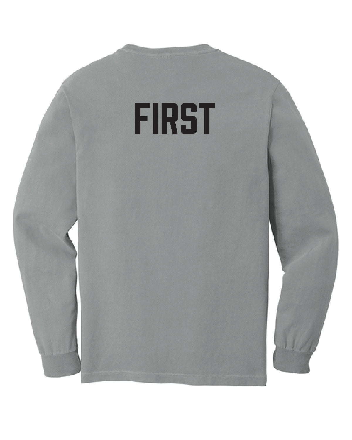 Salmon Schools - Printed - Salmon Two Rivers - Customized Back - Comfort Colors Long Sleeve Tee 6014