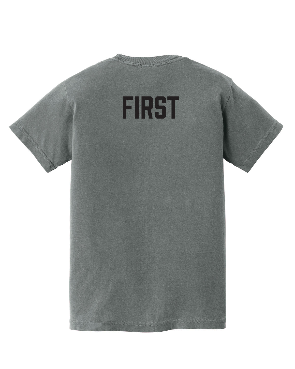 Salmon Schools - Printed - Salmon Two Rivers - Customized Back - Youth Comfort Colors Tee 9018