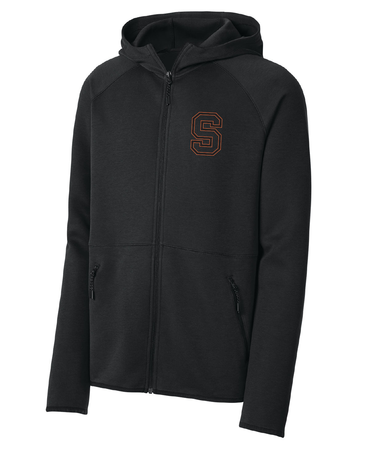 Salmon Schools - Embroidered - Pocket S - Sport-Tek Full Zip Hoodie ST840