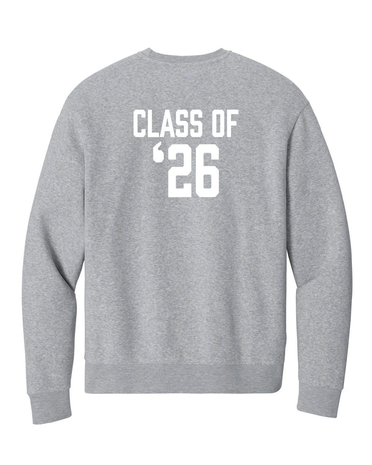Salmon Schools - Printed - Salmon Two Rivers - Customized Back - District Crewneck DT6704
