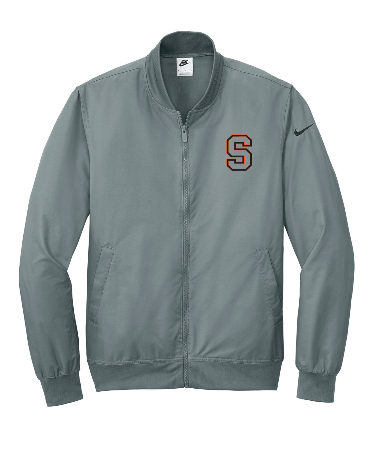 Salmon Schools - Embroidered - Pocket S - Nike Bomber Jacket NKFQ4759