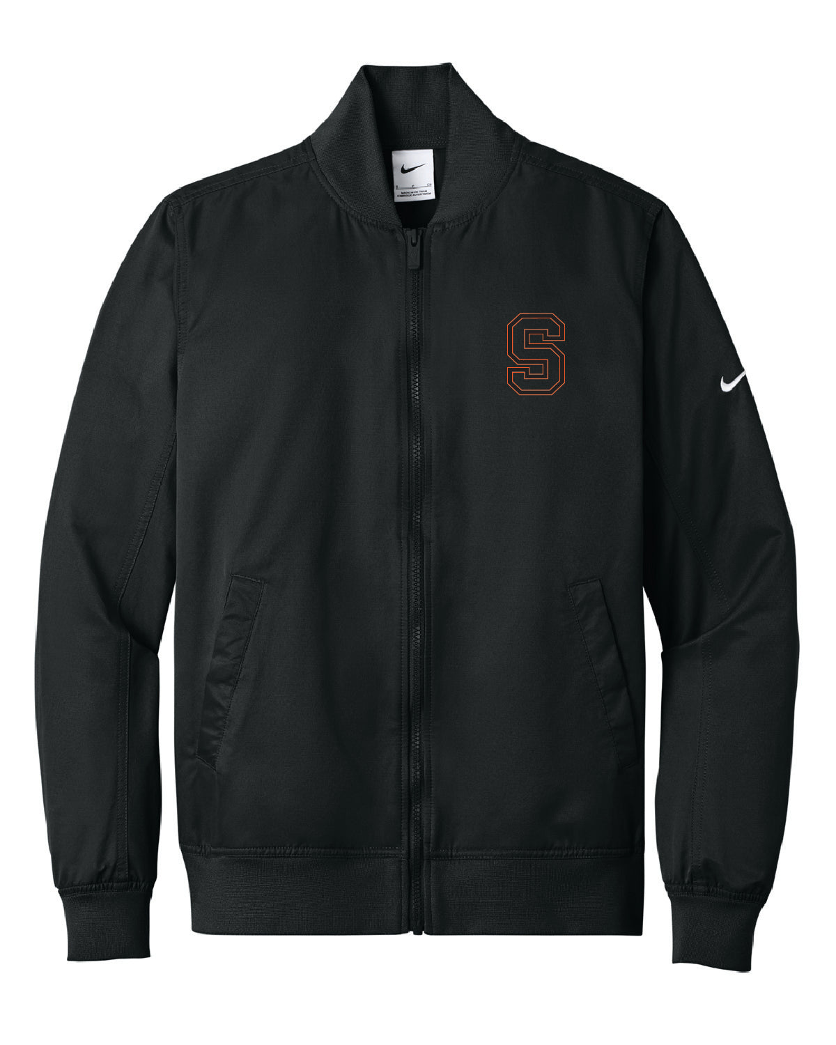 Salmon Schools - Embroidered - Pocket S - Women's Nike Bomber Jacket NKIO8132