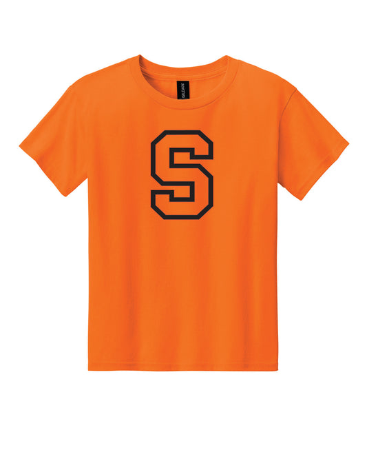 Salmon Schools - Printed - Big S - Gildan® Youth Light Cotton Tee 3000B