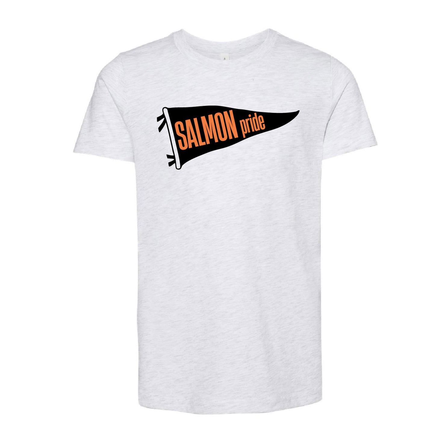 Salmon Pride Pennant Flag - Short Sleeve Tees