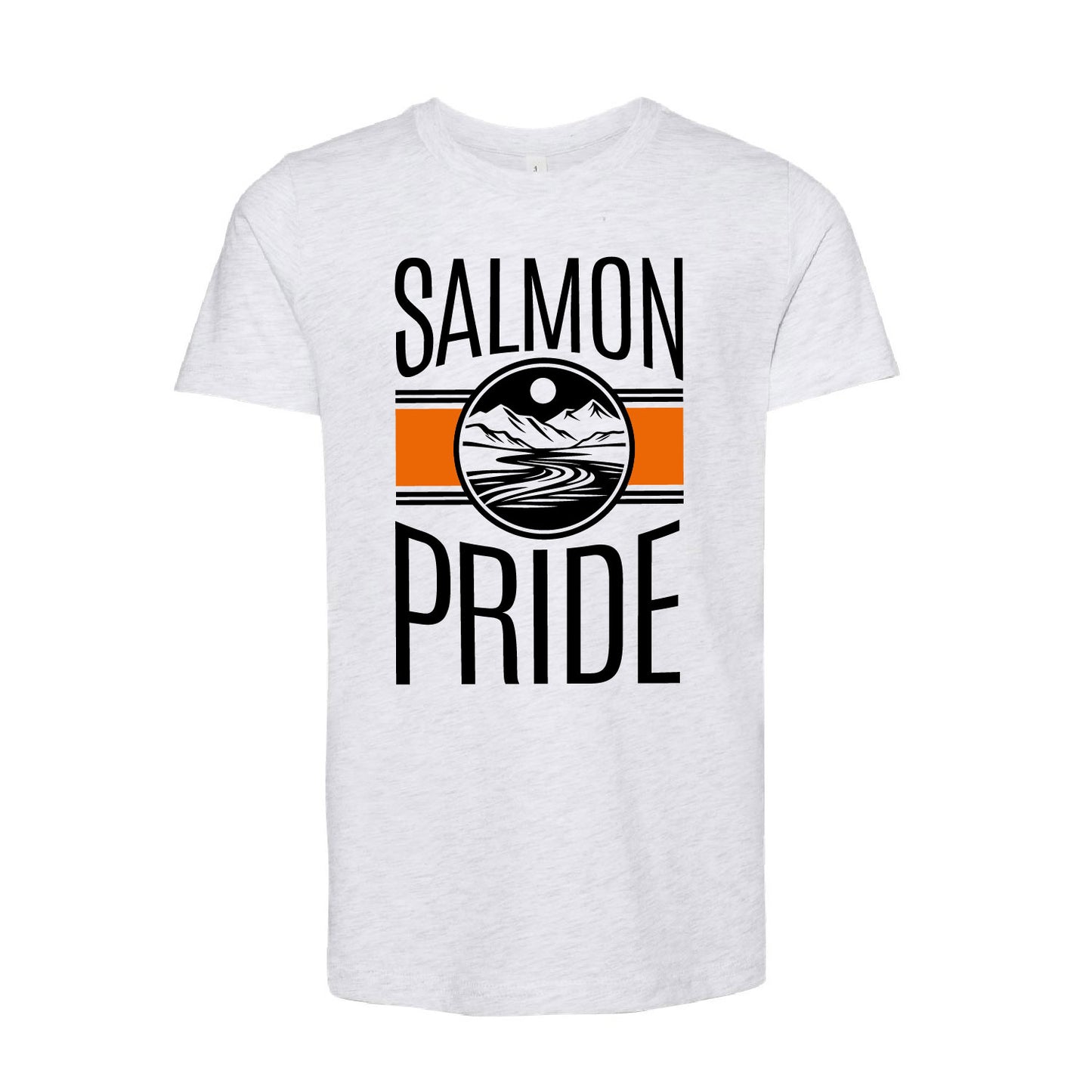 Scenic Salmon Pride - ASH short sleeve tees