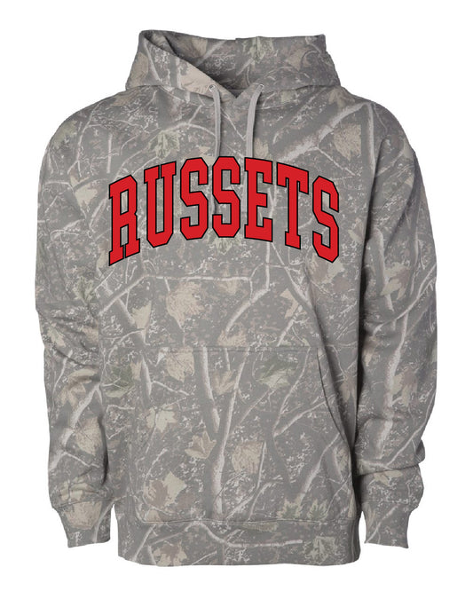 Shelley High School x VAST Apparel - SS4500 - Camo Hoodie - RUSSETS (Arched)