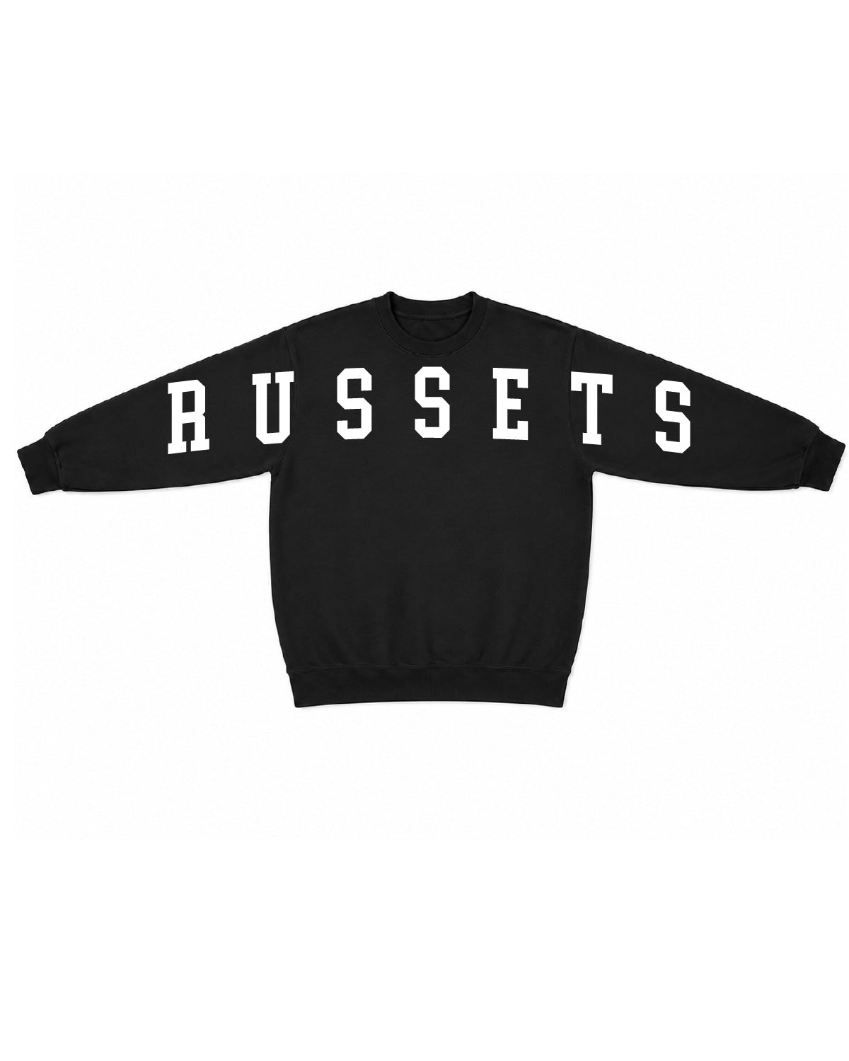 Shelley High School x VAST Apparel - Basic Fleece Crewneck - Oversized  R U S S E T S Front Print