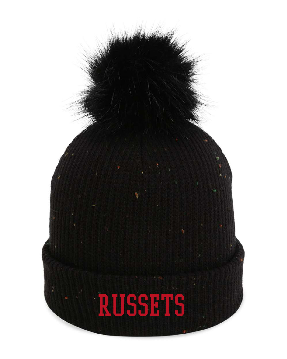 Shelley High School x VAST Apparel - RUSSETS Embroidered Pom Beanie  - 6014