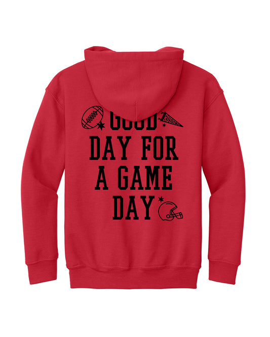 Shelley High School x VAST Apparel - Youth Gildan Hoodie - Good Day For A Game Day