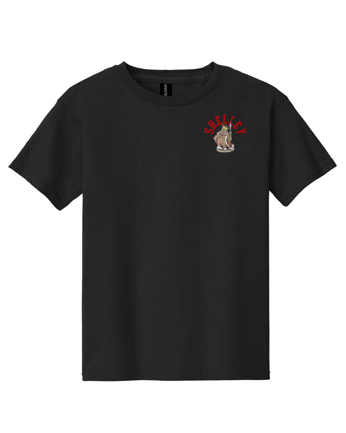 Shelley High School x VAST Apparel - Youth Gildan Tee - Shelley Pocket - Repeating Russet