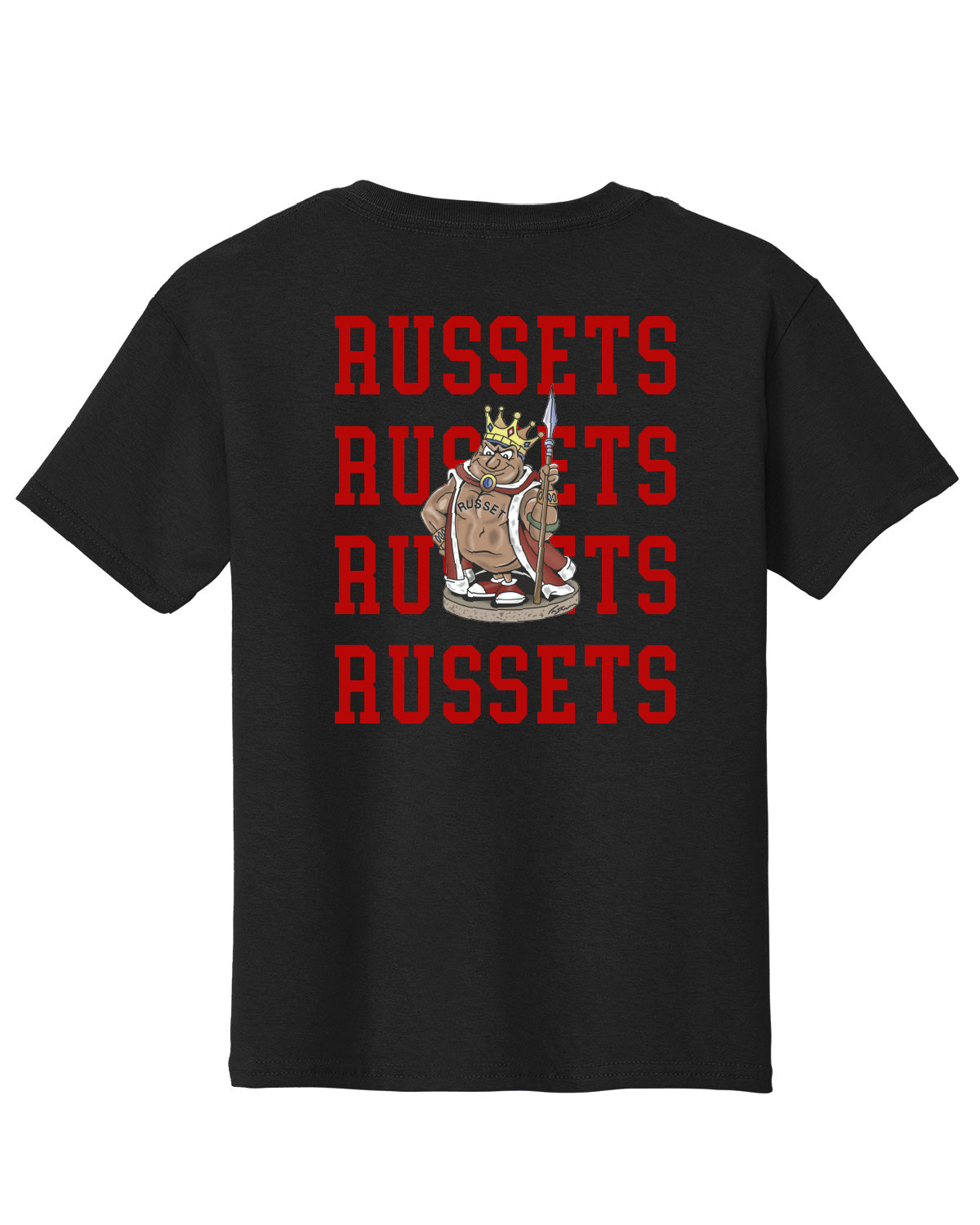 Shelley High School x VAST Apparel - Youth Gildan Tee - Shelley Pocket - Repeating Russet